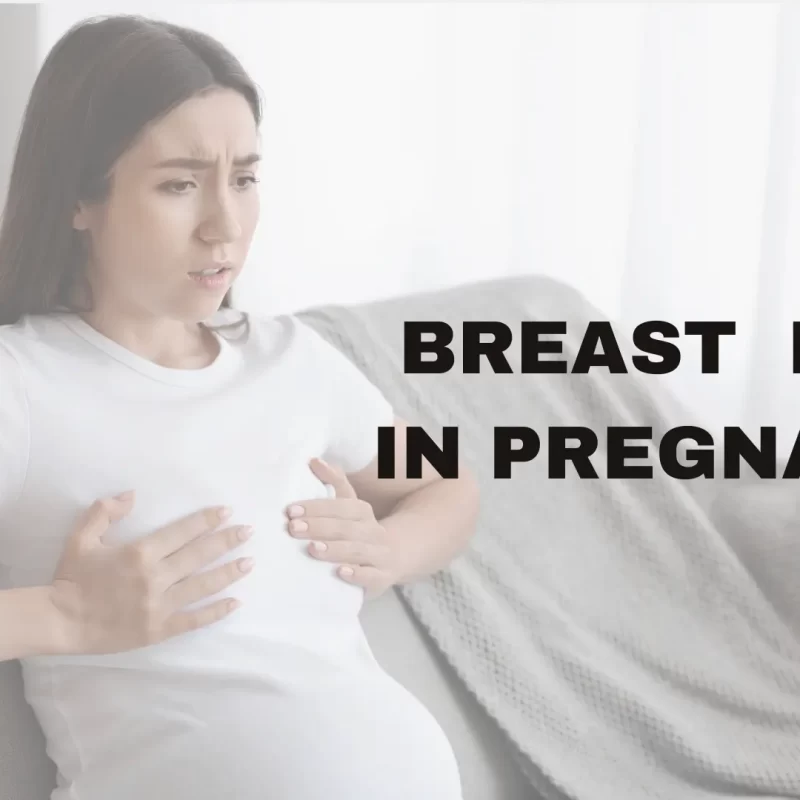 types of breast pain early pregnancy